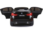 Mamido Elektrické autíčko BMW X6 M dvoumístné XXL lakované černé