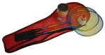 SportTeam BS01 / Badmintonový set / 2x raketa / 3x košíček (BAD-SET-01)