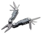 TROIKA TOL42/GY / Multitool / klíčenka / 10 nástrojů / hliník, nerez ocel (TOL42/GY)