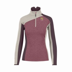KARPOS W Federa Half-Zip W Fleece, Deco Rose/Oat/Huckleb. velikost: S