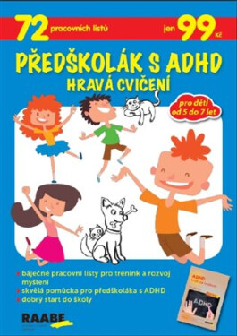 Předškolák s ADHD Hravá cvičení - kolektiv autorů