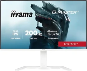 27" Iiyama G-Master GB2771QSU-W1 bílá / Monitor / Fast IPS / QHD / 200 Hz / 0,5 ms (GB2771QSU-W1)