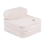 PLUSH NEST PLUSH NEST Dětské polohovatelné křesílko Beránek (krémový) 150 × 60 × 25 cm