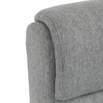 Kancelářské křeslo, houpací mechanismus, šedá látka, KA-K3104 GREY