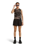 Dámské merino tílko ICEBREAKER Wmns 125 Cool-Lite Speed Tank MotionAOP, Porcini/Black/Aop velikost: M