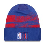 New Era Pánská zimní čepice Detroit Pistons NBA 2024 Tip-Off Beanie