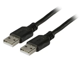 EFB Classic USB 2.0 A-A kabel černá / Kabel / 1,8 m / 480 Mbit/s (K5253SW.1,8)