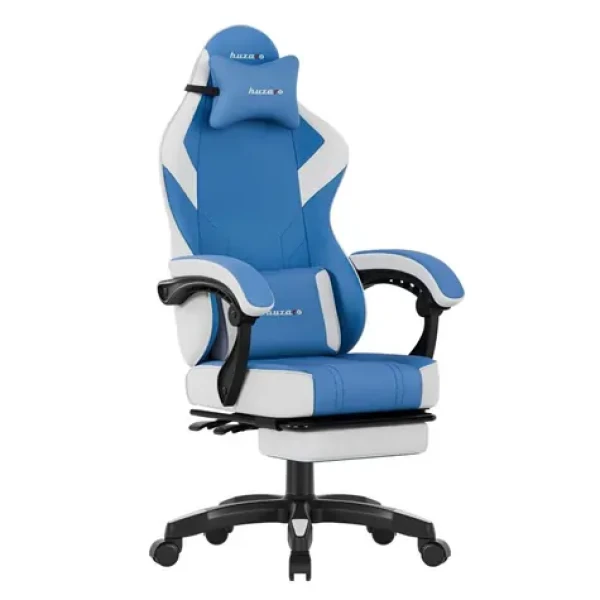 Huzaro Force 3.7 modrá / Herní židle / nastavitelná / nosnost až 140 kg / látka (HZ-FORCE 3.7 BLUE)
