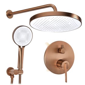 REA - Podomítková sprchová sada Grace Brush Copper + BOX REA-P4408