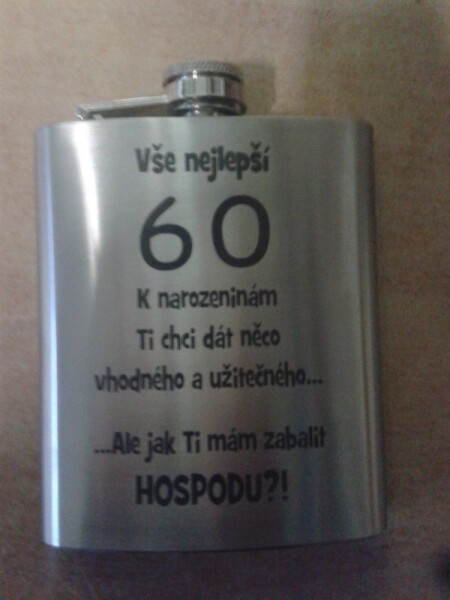 Morávek Placatka 60 přejeme ti vše