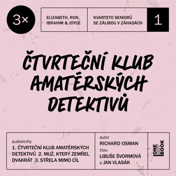 3x Čtvrteční klub amatérských detektivů #1 (audiokniha) - Richard Osman