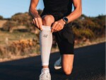 Kompresní lýtkové Compressport R2 Oxygen WHITE/NEBEL GREY Velikost: cm obvod lýtka