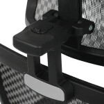 Kancelářská židle, synchronní mechanismus, černá látka, KA-Q8203 BK
