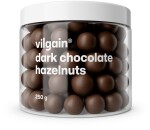 Vilgain Lískové ořechy v čokoládě – hořká čokoláda 250 g