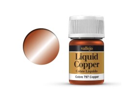 Barva Vallejo Liquid 70797 Copper (Alcohol Based) 35 ml