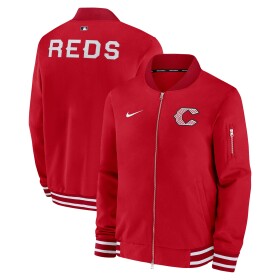 Nike Pánská bunda Cincinnati Reds MLB City Connect 2026 Authentic Dugout Bomber Velikost: S