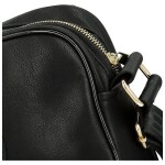 Trendy dámská koženková crossbody kabelka LB Vilja, černá