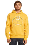 Quiksilver CIRCLE TRIM MUSTARD pánská mikina přes hlavu