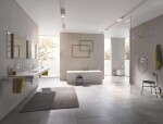 GROHE - Rainshower Hlavová sprcha Cosmopolitan 310 s ramenem 38 cm, 1 proud, supersteel 26066DC0