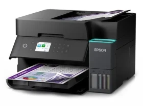 Epson EcoTank L6370 černá / Inkoustová multifunkce / A4 / 9ppm / 4800×1200dpi / tisk sken kop. / LAN Wi-Fi USB (C11CL43403)