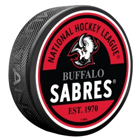 Mustang Puk Buffalo Sabres NHL Goathead Block Textured