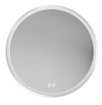 Kielle - Idolio Zrcadlo s LED osvětlením a vyhříváním, průměr 80 cm, chrom 50324003