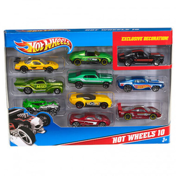 Mattel HW ANGLIČÁK 10PACK