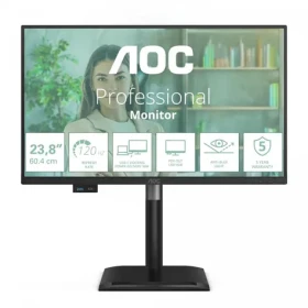 23.8" AOC 24P4CV černá / IPS / 1920x1080 / 16:9 / 4ms / 1500:1 / 300cd-m2 / HDMI + DP + USB-C / VESA (24P4CV)