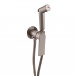 RAV Slezák - NIL - Bidetová baterie podomítková, Metal grey - kartáčovaná NL143MGK NL143MGK