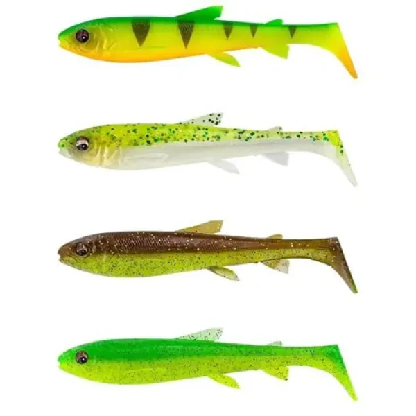 Savage Gear 3D Whitefish Shad Dark Water Mix / Gumová nástraha / 9 cm / 7 g / 4 ks (1644599)