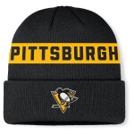 Fanatics Pánská zimní čepice Pittsburgh Penguins NHL Authentic Pro A/Cap Cuffed Beanie