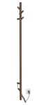 SAPHO - PASADOR elektrický sušák ručníků, kulatý, 150x1500, 30 W, měď mat ER175PG