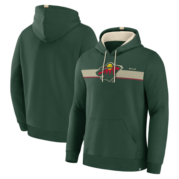 Fanatics Pánská mikina Minnesota Wild NHL Wrist Shot Hoodie Velikost: XL