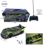 Mamido Závodní autíčko na dálkové ovládání Neon Racer se světly MT1307