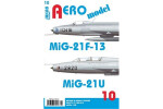 AEROmodel 10 MiG-21F-13/MiG-21U