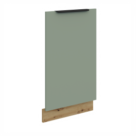 Dvířka na vestavnou myčku nádobí Aria ZM 713x446 Barva korpusu: Dub artisan, Barva dvířek: SA - Aquamarine AFM