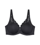 Dámská podprsenka Amourette W01 - BLACK - černá 0004 - TRIUMPH BLACK 90C