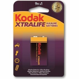 KODAK XTRALIFE alkalická baterie 9V