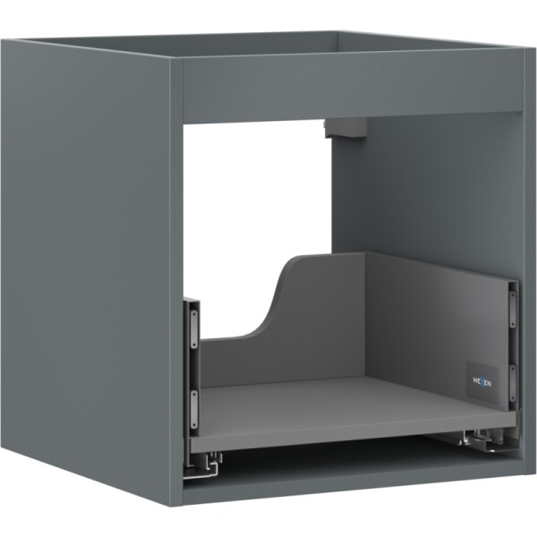 MEXEN - Box-A skříňka pro umyvadlo 45, 1 šuplík, grafit mat 91AX0-0450-470-1-66
