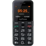 MyPhone HALO Easy černá / 1.77" / FM / 0.3MP / micorSD / SOS funkce (TELMY10EASYBK)