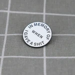 Pinarna.cz In memory of when I gave a sh*t / Na památku dob, kdy mi na tom ještě záleželo