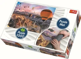Trefl - Puzzle - Balóny nad Kappadokií + podložka
