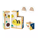 PlanToys PlanToys Obrázkové kostky - Zvířata