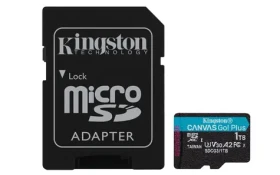 Kingston Canvas Go! Plus microSDXC 1TB s adaptérem / UHS-I V30 / U3 / Class 10 (SDCG3/1TB)