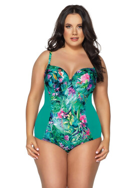 Jednodílné dámské plavky SKJ-52 zelené - Ava 85F