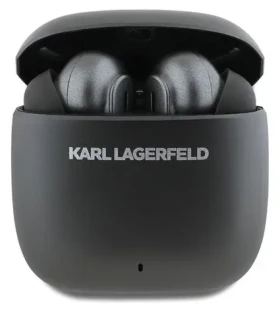 Karl Lagerfeld Elongated Logo černá / Sluchátka / Bezdrátová TWS / ANC/ENC potlačení hluku / Do uší (57983123923)