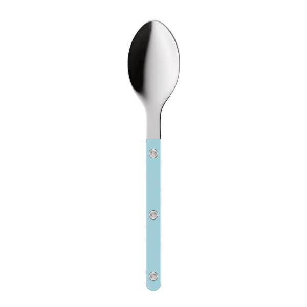 SABRE PARIS Čajová lžička Bistrot Brillant – Pastel Blue, modrá barva, kov, plast