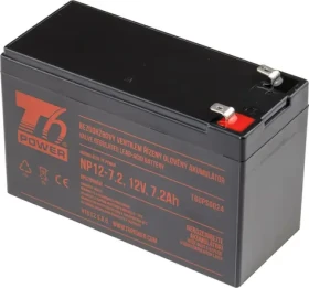 T6 Power NP12-7.2 / Akumulátor / 12V / 7,2Ah / VRLA / Faston F2 (T6UPS0024)