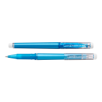UNI gumovatelné pero víčkem 0,7 mm, nebesky modré