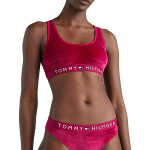 Dámská sportovní podprsenka Velour UW0UW03979-VWU - Tommy Hilfiger S